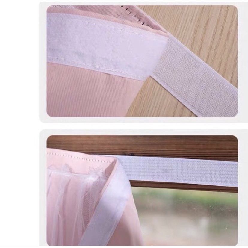 1m Vecrlo may dán rèm, bông gai dán rèm, gai dán rèm có sẵn keo dán HT218