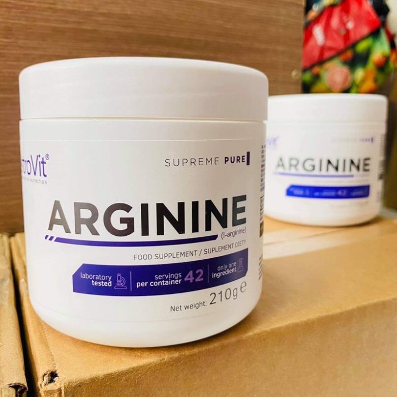 Ostrovit Arginine  - Giúp Tăng Sức Mạnh, Sức Bền, Pre Workout, Bổ Sung Trước Khi Tập Luyện.