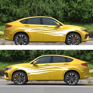 Decal Dán Xe 3D Hình Ngọn Lửa Đồ Họa Trang Trí Ô Tô