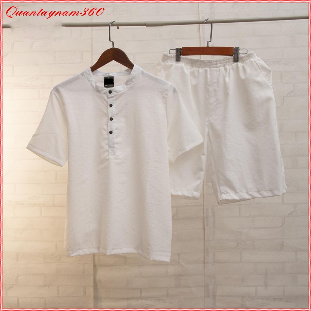 Bộ Quần Áo Đũi Nam chất vải đũi thái loại dày bộ đồ nam vải đũi cao cấp | BigBuy360 - bigbuy360.vn
