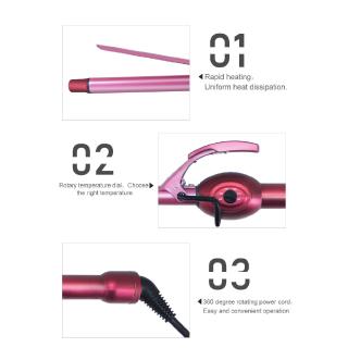 Máy Uốn Tóc Ubeator Siêu Mỏng 9mm13mm16mm Dành Cho Nam Nữ