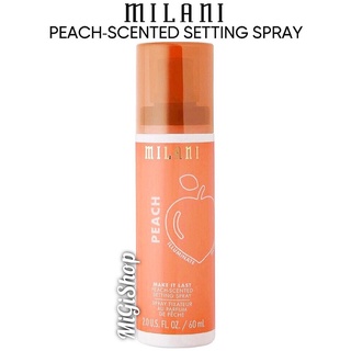 Xịt Khoá Nền Giữ Lớp MakeUp Milani Make It Last Peach Scented Setting Spray 60ml