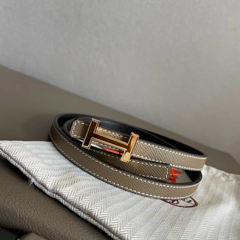 TNS - Thắt lưng nịt bản nhỏ belt buckle and reversable - 3 màu