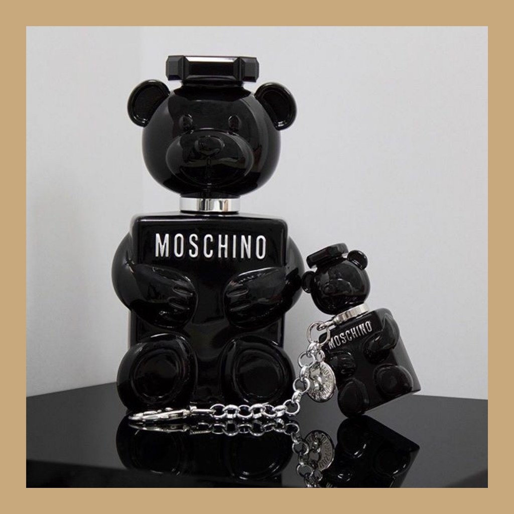 Nước hoa nam Moschino Toy Boy ( gấu đen) Tươi mới, Hiện đại, Nam tính chiết 10ml-20ml-30ml