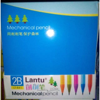 Bút chì bấm 2b ngòi to 2mm thay được ngòi