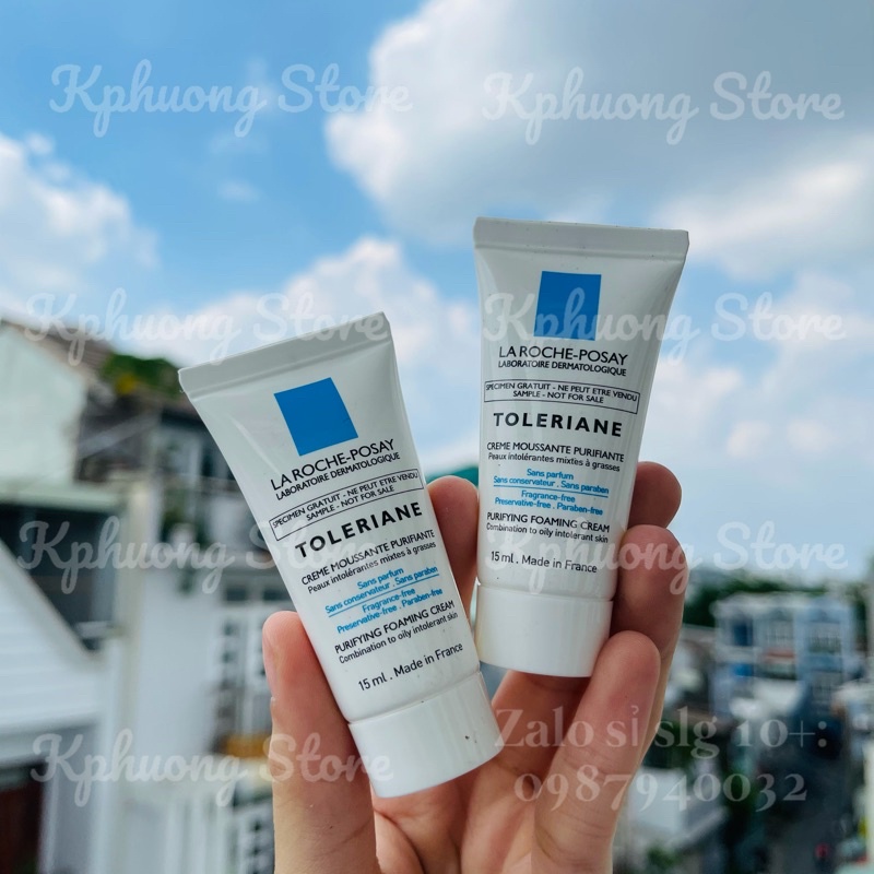 Sữa Rửa Mặt Tẩy Trang Cho Da Nhạy Cảm Toleriane Dermo Cleanser