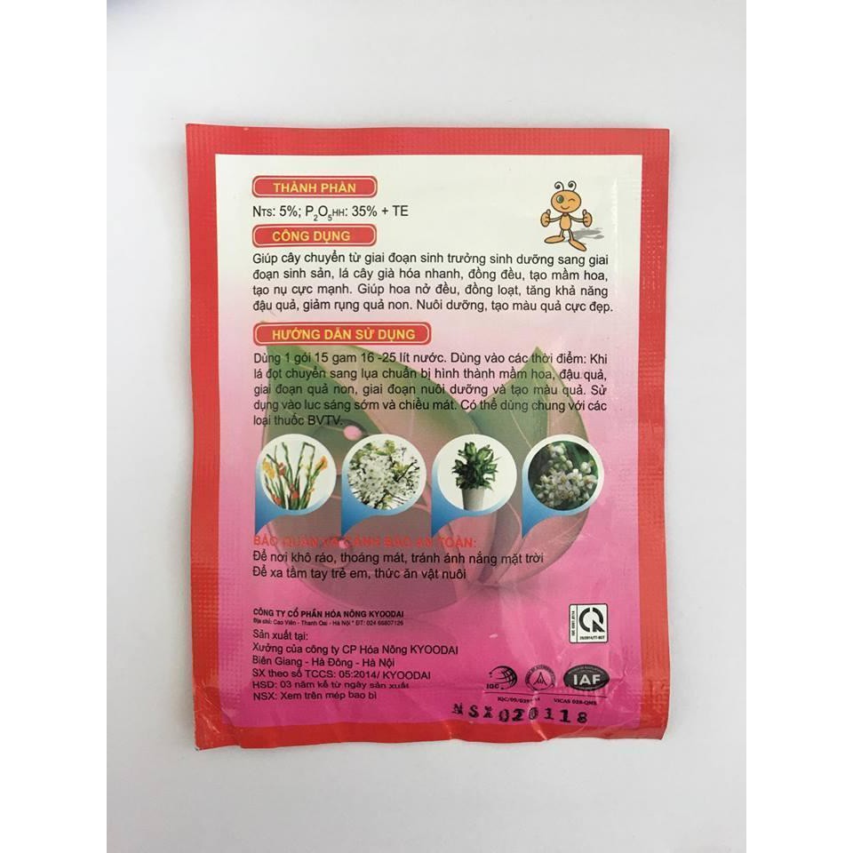 Siêu bật mầm hoa gói 15gr