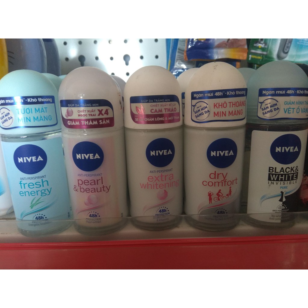 Lăn Khử Mùi Nivea Nữ dạng nước 50ml