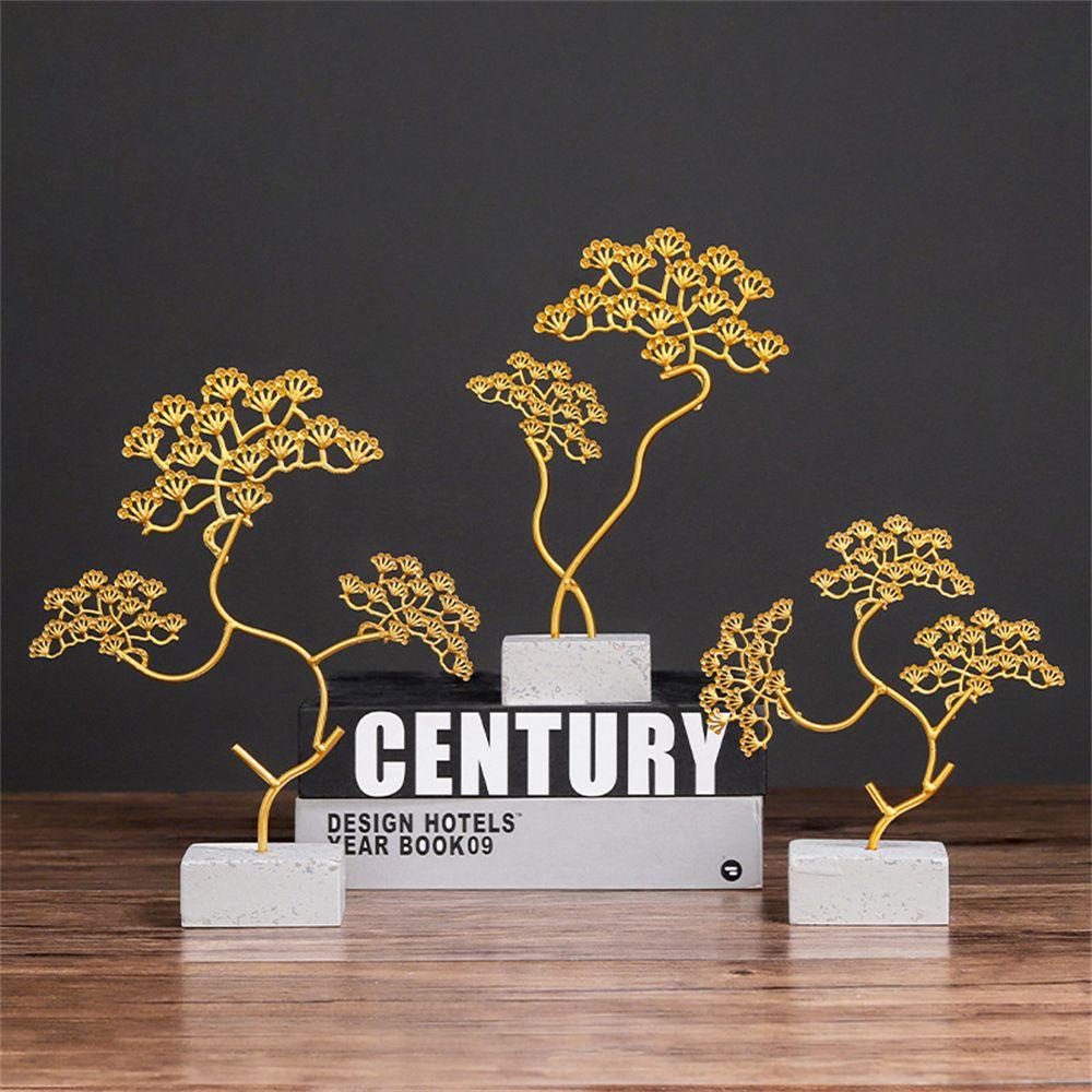 KUNHEV Đồ trang trí Cây Thông Trang Trí Nhà Cửa Phong Cách Trung Hoa|Tượng Nghệ Thuật Trang Trí