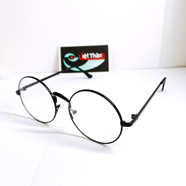 [ Kính Tròn Size Vừa ] Gọng Kính Mắt Tròn Kim Loại Tròn Xoe Nhiều Màu | BigBuy360 - bigbuy360.vn