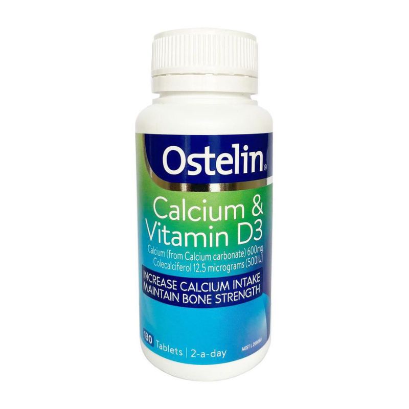 Ostelin Vitamin D & Calcium cho bà bầu 130 viên