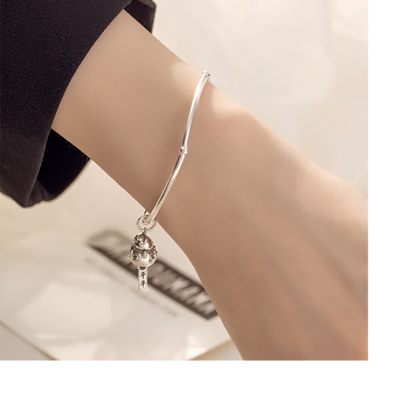 Vòng đeo tay mèo may mắn thời trang nữ đơn giản retro