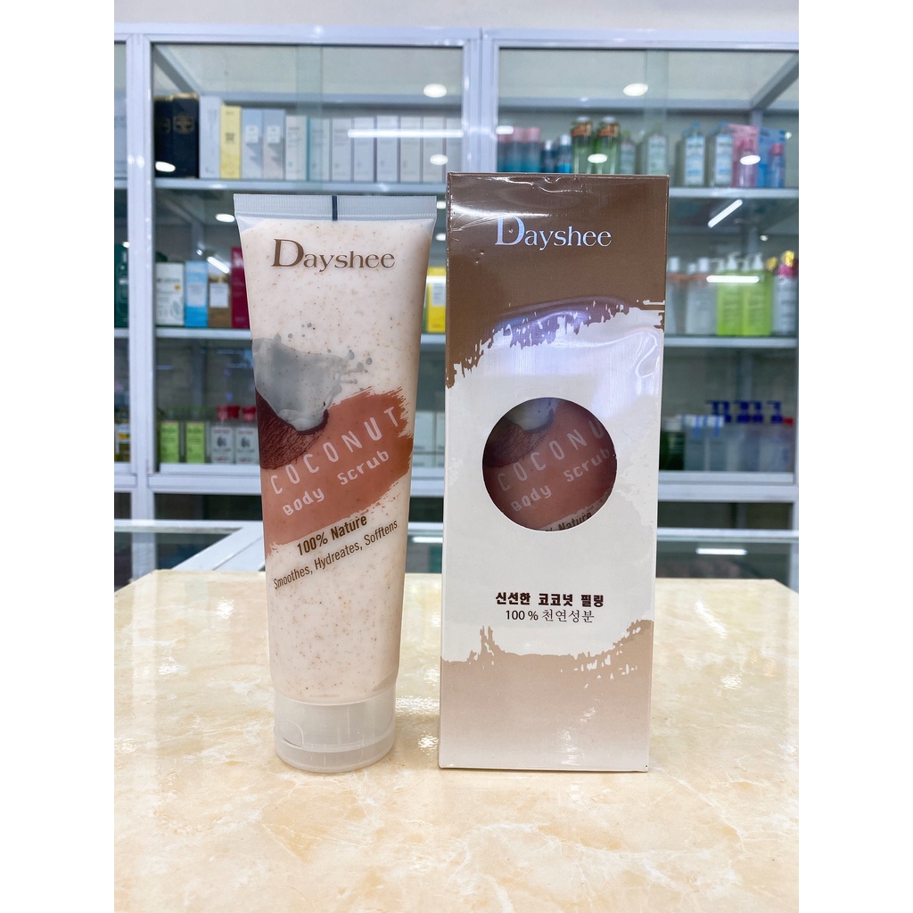 Tẩy Tế Bào Chết Cơ Thể Chiết Xuất Dừa Tươi DayShee Coconut Body Scrub 350g