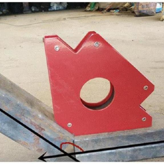 Nam châm ke góc vuông lực hút 33kg