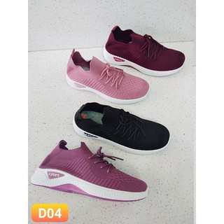 Giày thể thao, xỏ slip on nữ mã d04 và w337