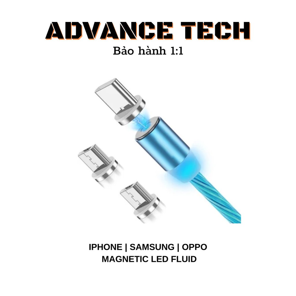 Cáp sạc X-CABLE chính hãng, sạc cho các dòng máy Iphone,Samsung,Oppo, có đèn Led