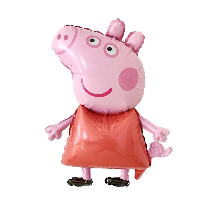 Bong bóng nhôm hình heo peppa 3D xinh xắn