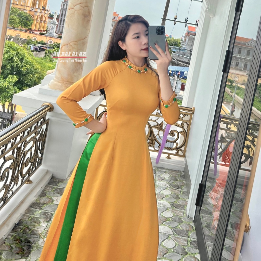 Áo Dài Tây Thi Truyền Thống Thủ Công Nữ TL01