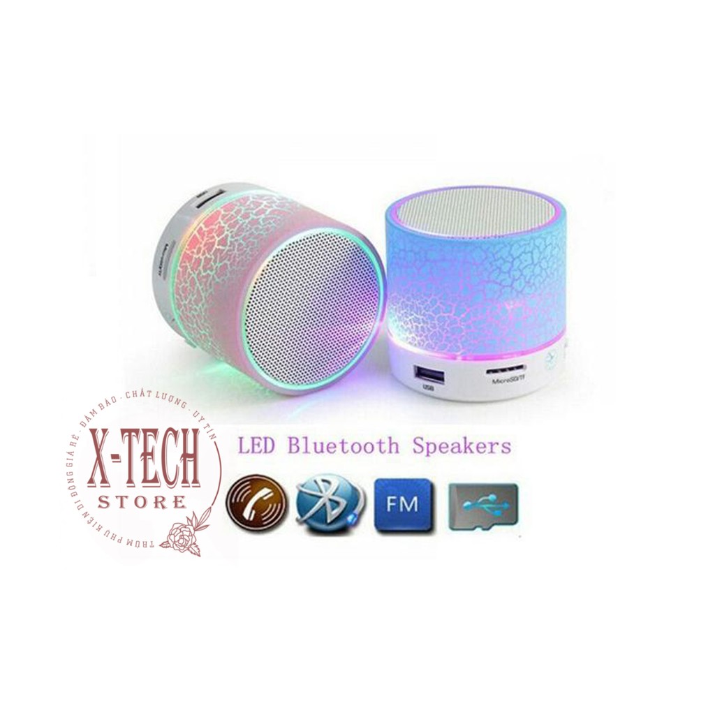Loa Bluetooth Mini Có Đèn Led Nháy Theo Nhạc Cực Chất | Loa Bluetooth Mini Cầm Tay