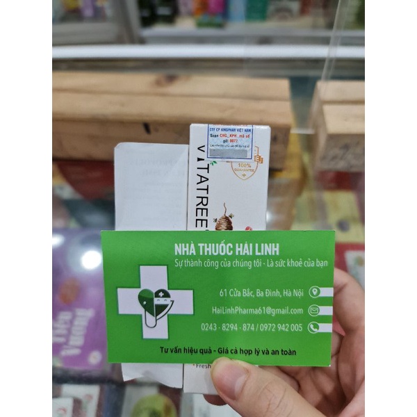 Xịt Keo Ong giảm đau họng Vitatree⚡Tặng quà⚡Nhập khẩu Úc giúp giảm đau họng 30ml Mẫu mới 2021