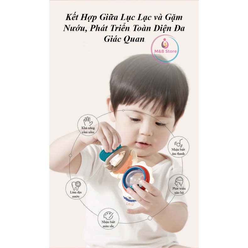 Set Đồ Chơi Lục Lạc, Gặm Nướu Cho Trẻ Sơ Sinh 10 Món - KUB, Phát Triển Đa Giác Quan