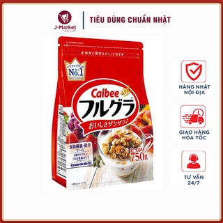 Ngũ cốc calbee 750g - ngũ cốc đỏ nhật bản