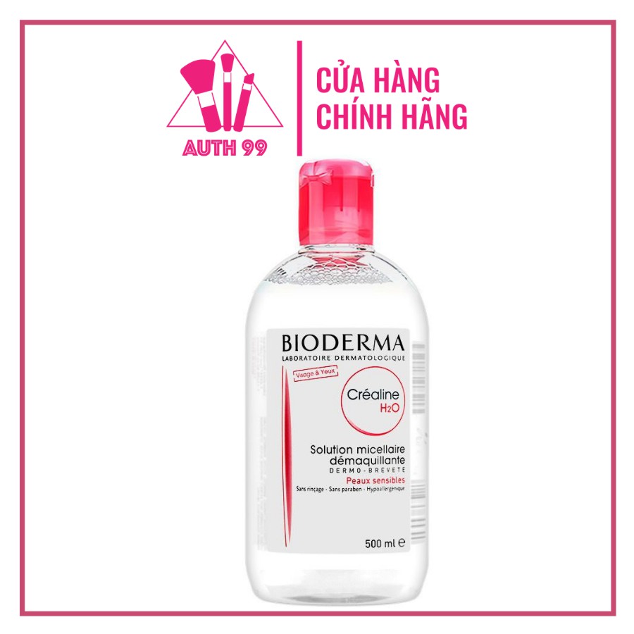 Nước Tẩy Trang Bioderma Créaline H2O 500ml Date Mới Nhất Biodema