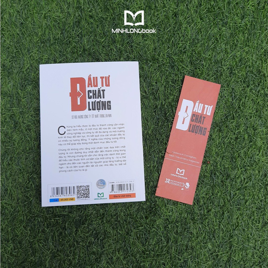 Sách - Đầu Tư Chất Lượng - Sở Hữu Những Công Ty Tốt Nhất Trong Dài Hạn