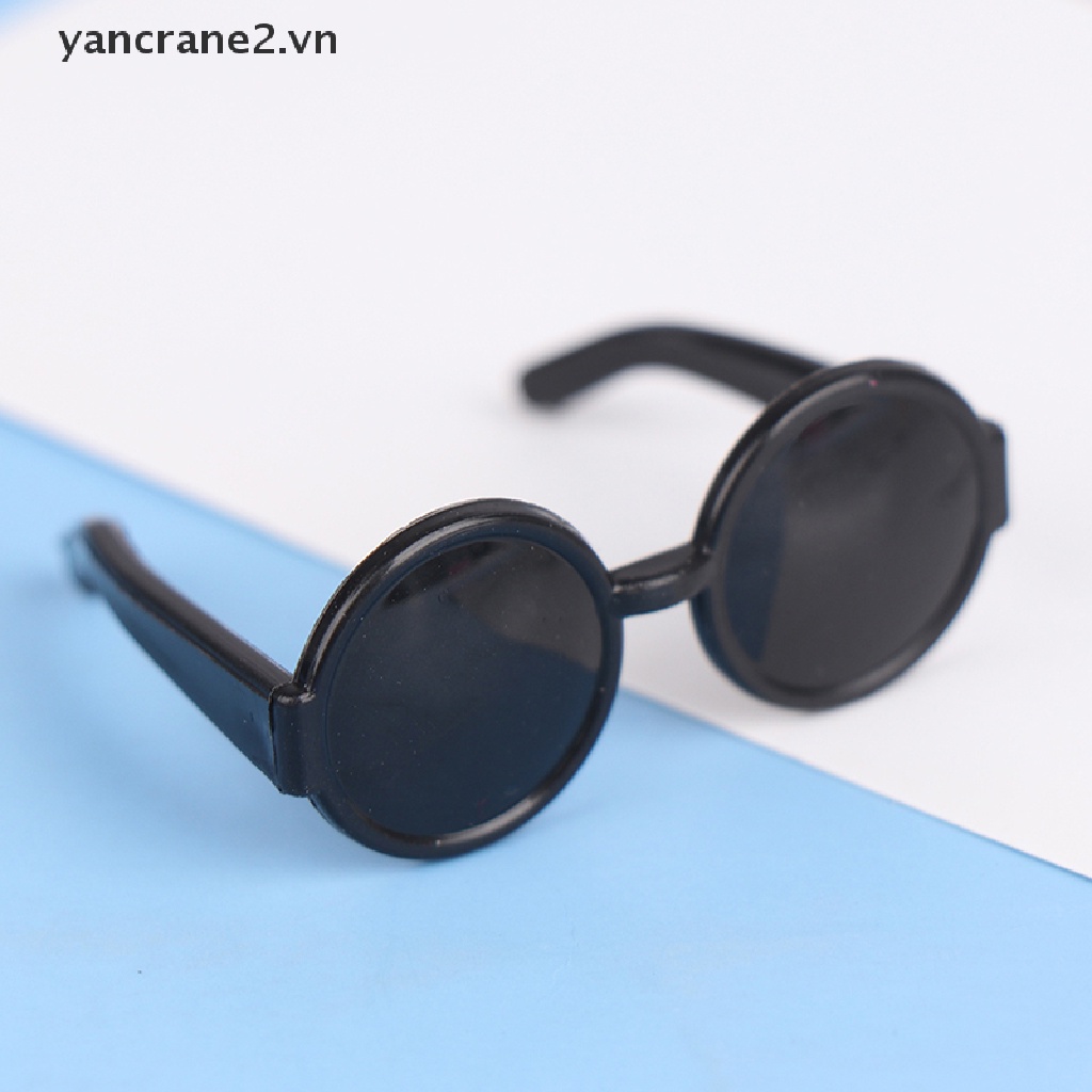 Set 20 Mắt Kính Nhựa Tỉ Lệ 1: 12 Dành Cho Búp Bê