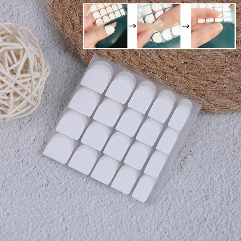 Bộ 10 Tờ 20 Miếng Dán Giả Hai Mặt Trang Trí