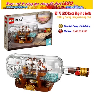 21313 / 92177 Đồ chơi lắp ráp Iego Ideas Ship in a Bottle - Thuyền trong chai