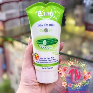 Sữa rửa mặt e100 dưa leo 100g