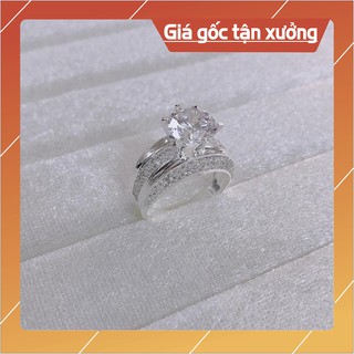 Gía ctv 💥💥NHẪN NỮ BẠC TA CAO CẤP