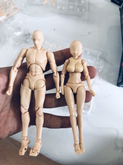 Mô hình Anime body kun shf, body chan shf cao 15cm