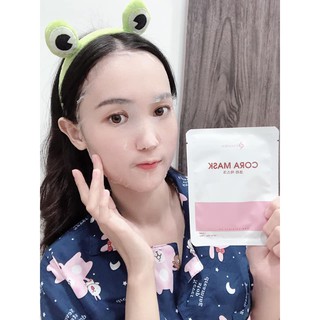 HỘP 10 MIẾNG MẶT NẠ CORA MASK [AN TOÀN TUYỆT ĐỐI] VỚI CÔNG NGHỆ MÀNG KHÓA TRẮNG, DƯỠNG TRẮNG, CẤP ẨM, CHỐNG LÃO HOÁ