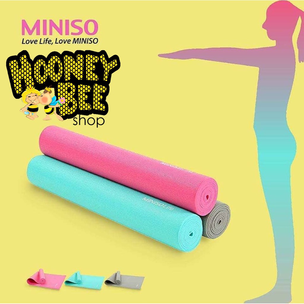 Thảm Tập Yoga Miniso - 3mm Thoải Mái Chất Lượng Cao