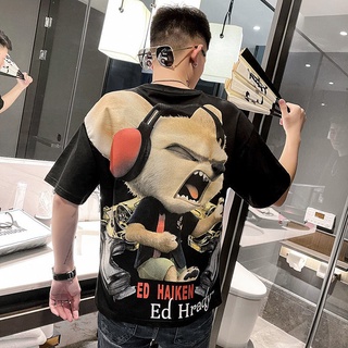 Áo thun tay ngắn in họa tiết thời trang xu hướng cho nam size s-2xl 7 kiểu