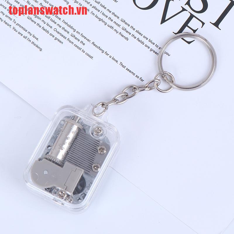 1 Hộp Nhạc Bằng Kim Loại Có Chìa Khóa Diy