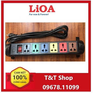 Ổ Cắm Kéo Dài Đa Năng xoay LiOA 6D32N2X