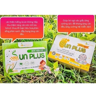Combo men hữu cơ và sữa non Sunplus
