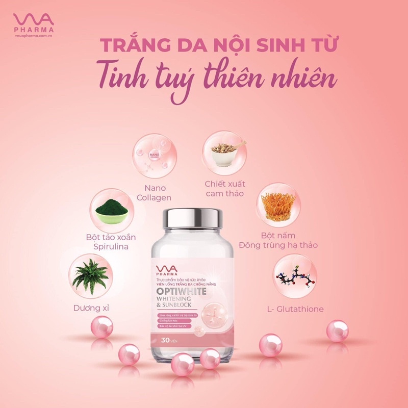Viên uống chống nắng OPTIWHITE VNUA
