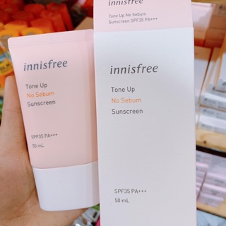 Kem chống nắng innisfree tone up
