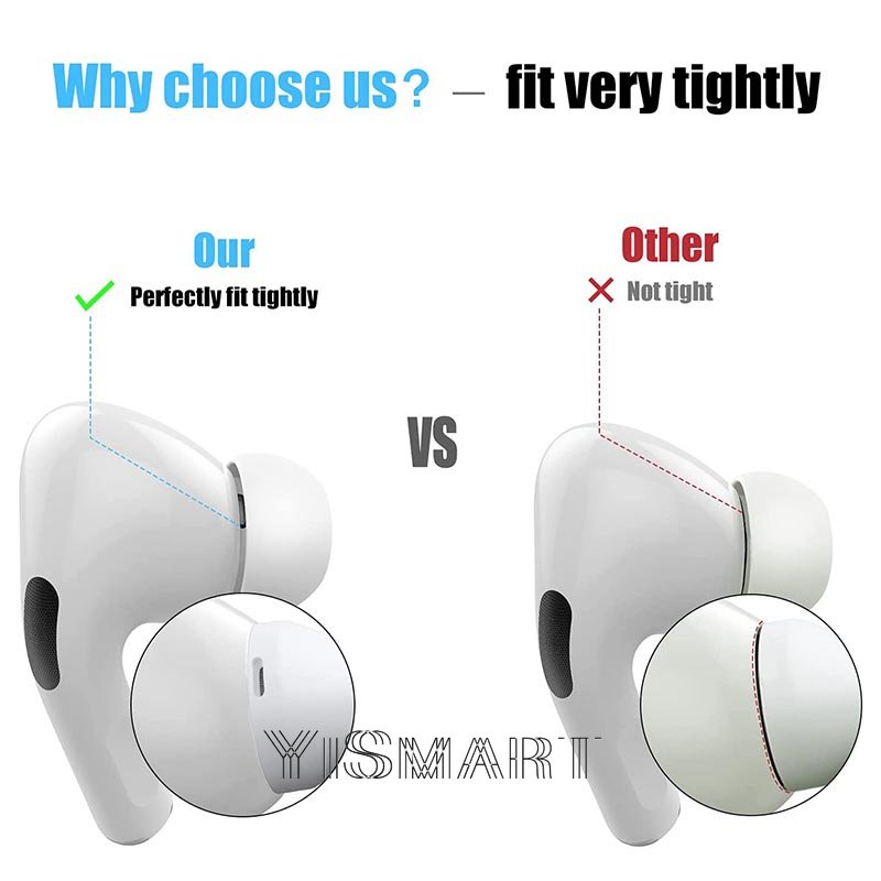 Nút Bọc Đầu Tai Nghe Bằng Silicone Cách Âm Cho Airpods Pro