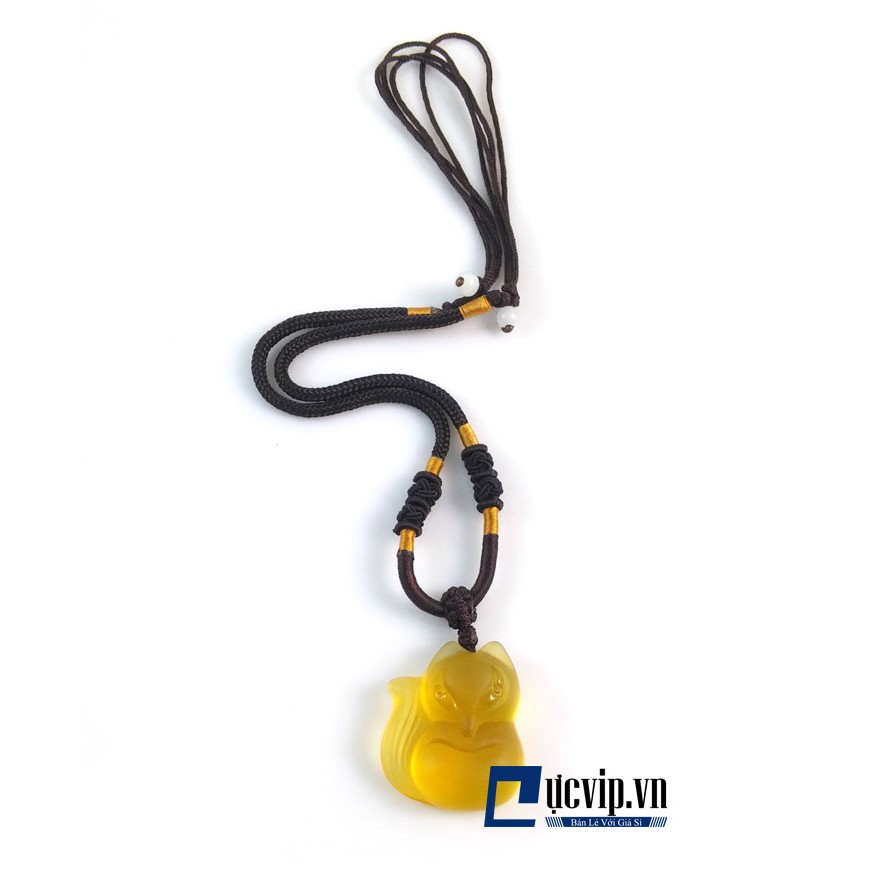 Dây Chuyền Hồ Ly Thạch Anh Hoàng Kim Ấn Độ MS709