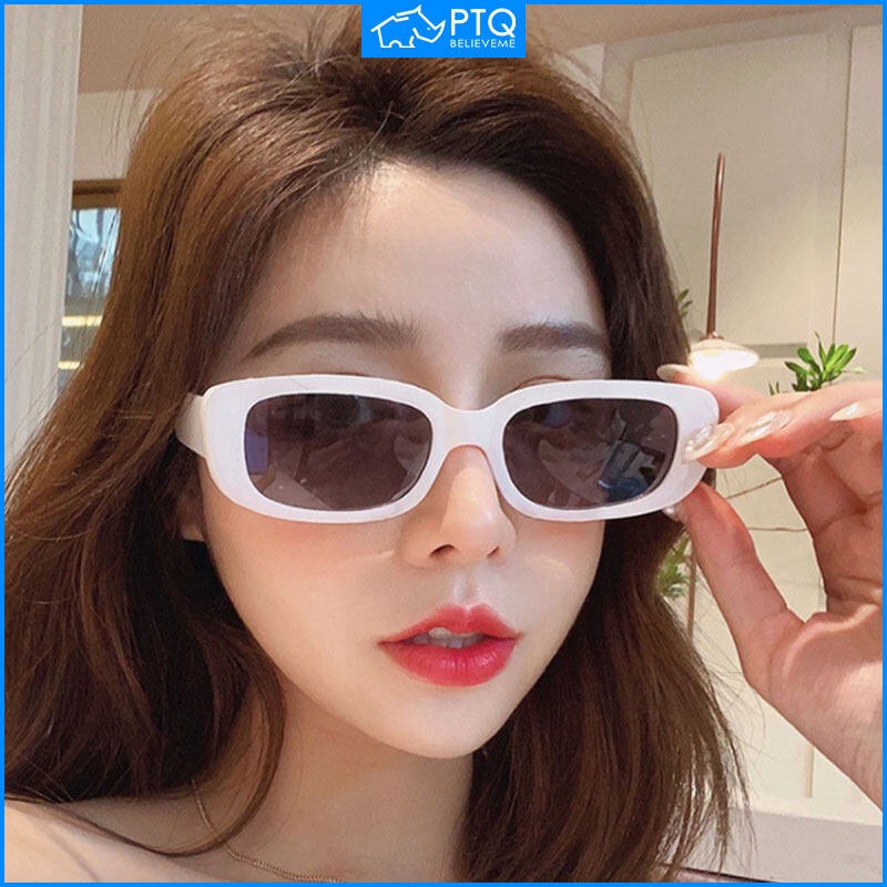 Kính Mát Gọng Vuông Nhỏ Thiết Kế Đơn Giản Thời Trang