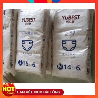 Bỉm Dán YUBEST Angel nội địa Trung các size và số lượng: S90 dán/ M84 dán/L78 dán