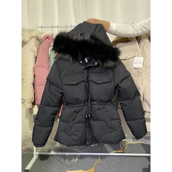 Áo phao rút eo dáng ngắn | BigBuy360 - bigbuy360.vn