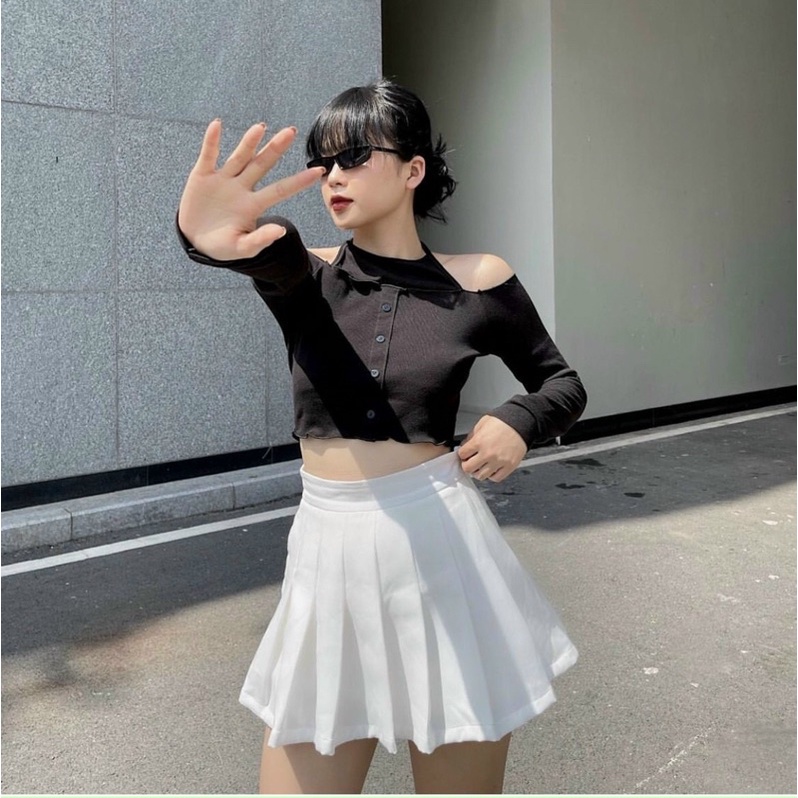 ÁO YẾM CỘT DÂY TAY DÀI