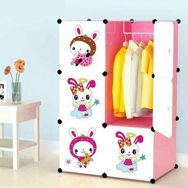 Tủ nhựa ghép 6 ô size lớn nhiều mẫu