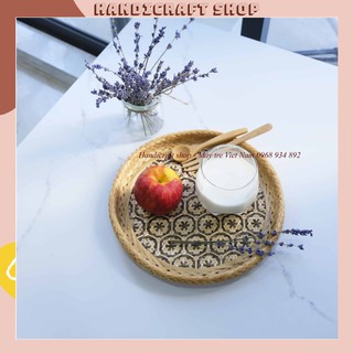 Đĩa Tre Hoa Thị - Mẹt Trang Trí - Hàng Xuất Khẩu - HANDICRAFT SHOP
